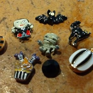 Origami Owl Halloween charm lot
